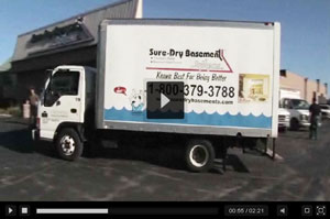 Watch our Video - Sure-Dry Basement Systems